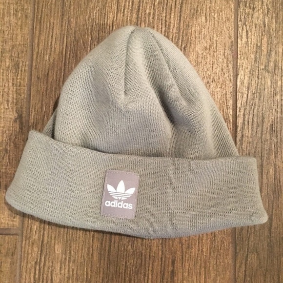 NEW! adidas originals Rib Logo Beanie AY9072 (O/S) - Picture 4 of 5